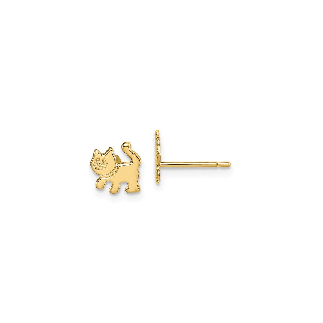 Kitty Cat Little Girl's Stud Earring