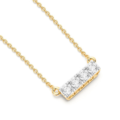 Ella Stein Lab Diamond Bar Necklace