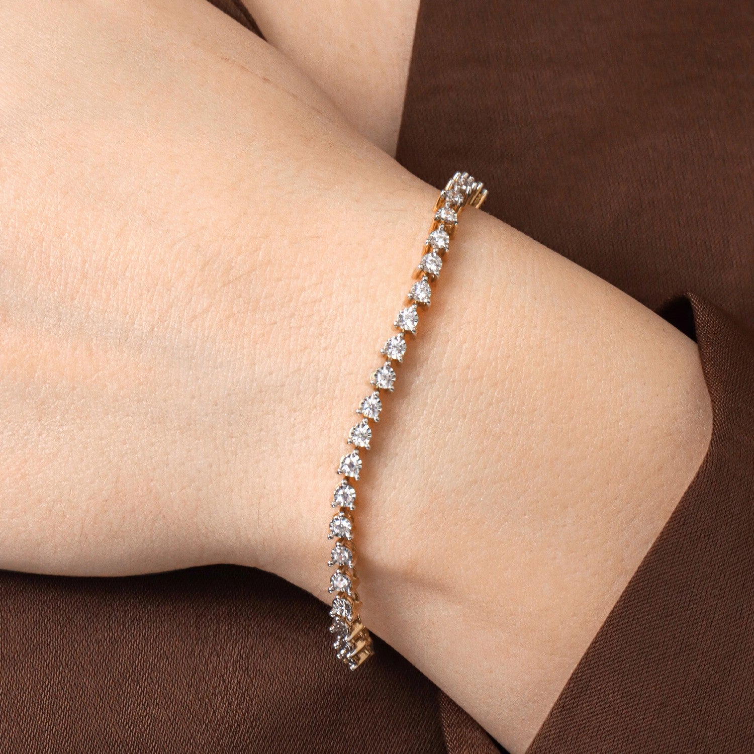 Ella Stein Lab Diamond Tennis Bracelet