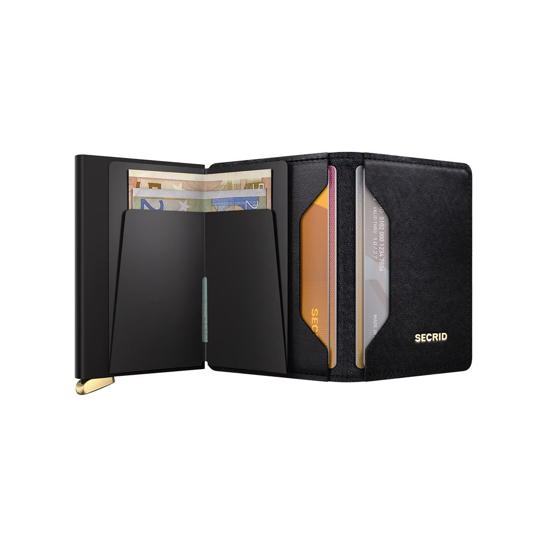 Secrid Premium Slim Wallet Emboss Diamond Black