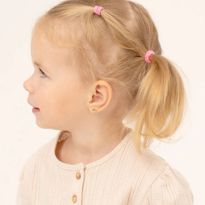 Puffed Star Little Girl's Stud Earring