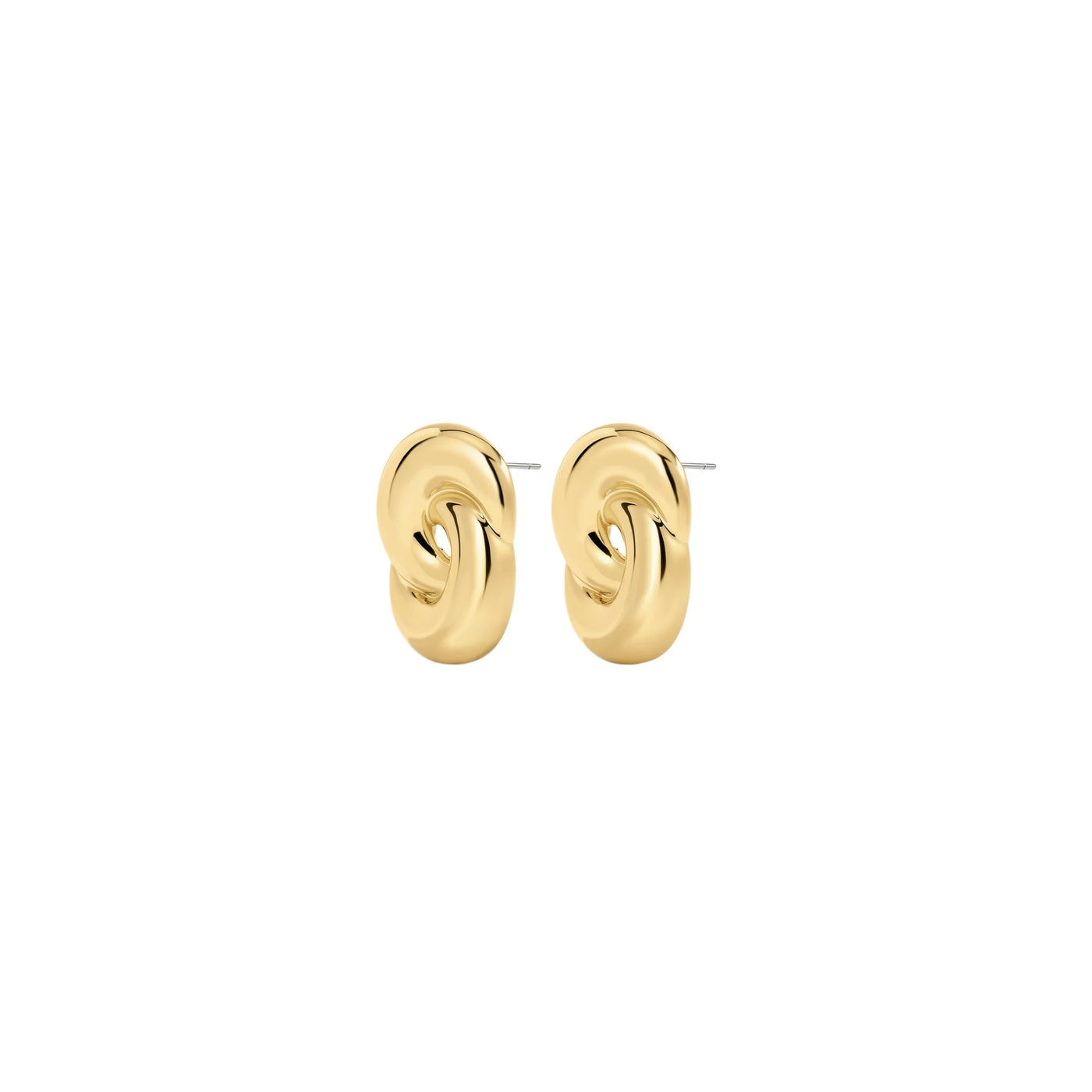 Luv AJ The Solstice Knot Studs in Gold