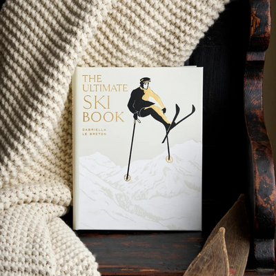 The Ultimate Ski Book Leather Bound Keepsake Book