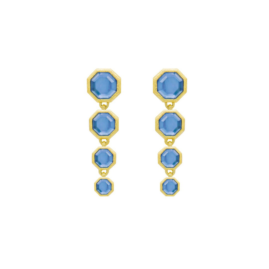 Marcia Moran Balboa Tanzanite Cascade Earrings