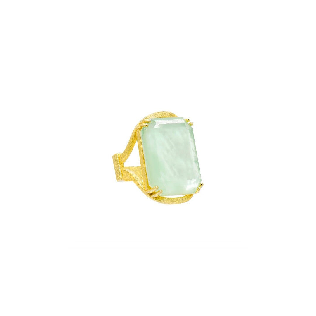 Marcia Moran Cinderella Aquamarine Ring