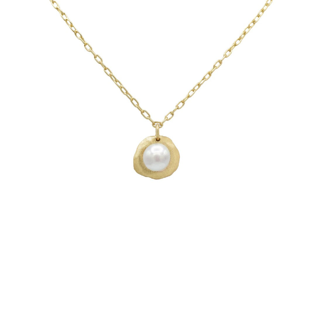 Marcia Moran Honey Round Pearl Necklace