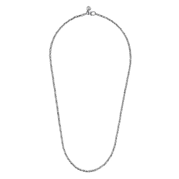 Gabriel & Co. Sterling Silver Men's Chain Necklace