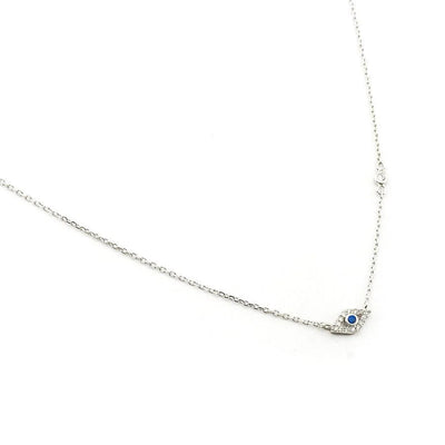 Mini Evil Eye Pendant Necklace