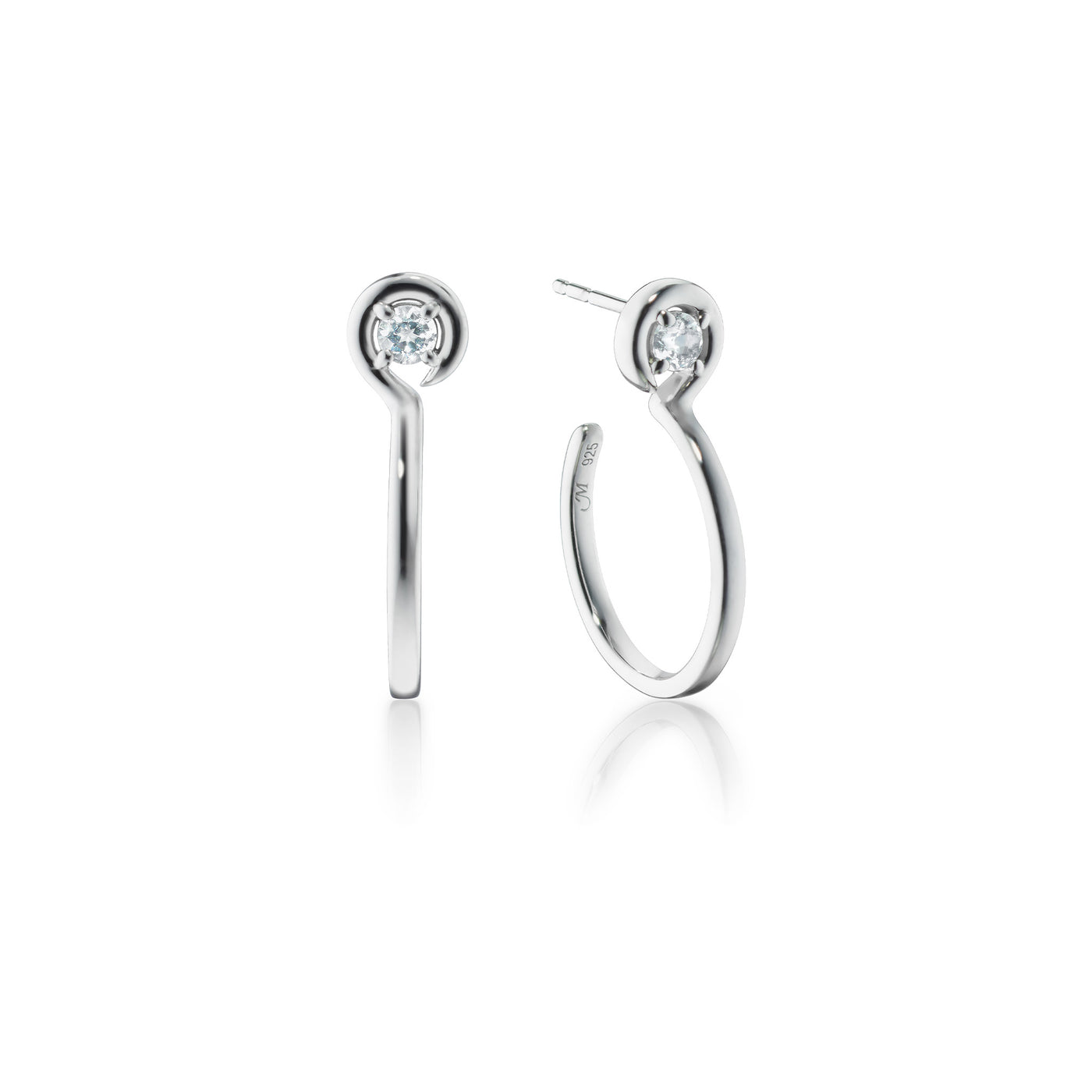 Monica Rich Kosann The Twist Infinity Earrings