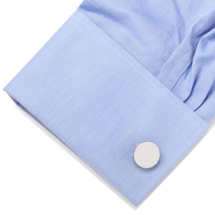 Mother of Pearl Mosaic Stainless Steel Cufflinks