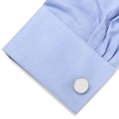 Mother of Pearl Mosaic Stainless Steel Cufflinks