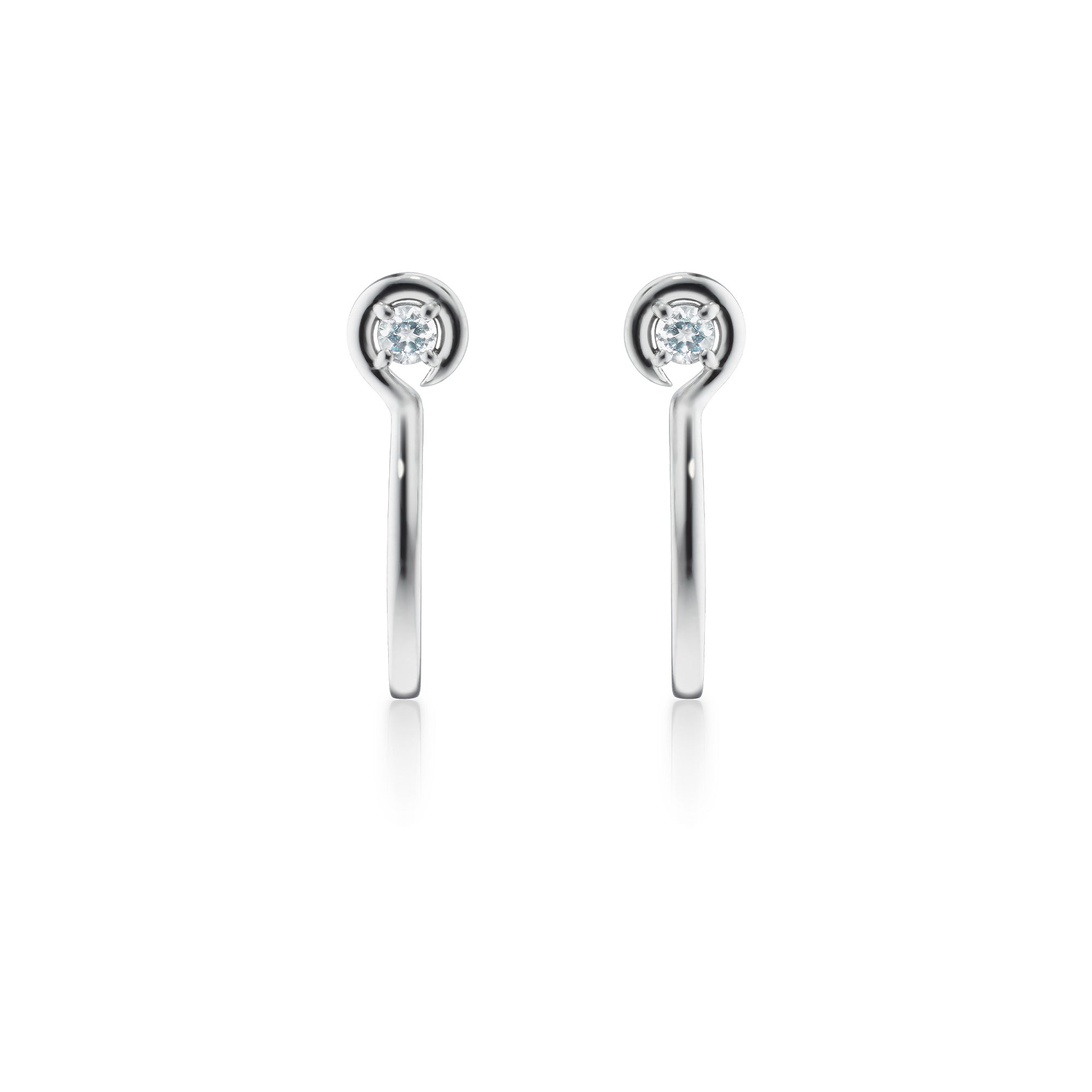 Monica Rich Kosann The Twist Infinity Earrings