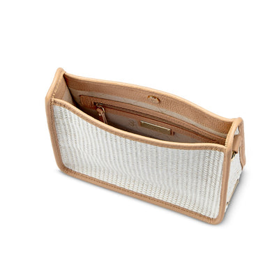 Gigi NY Elle Crossbody in Natural Raffia