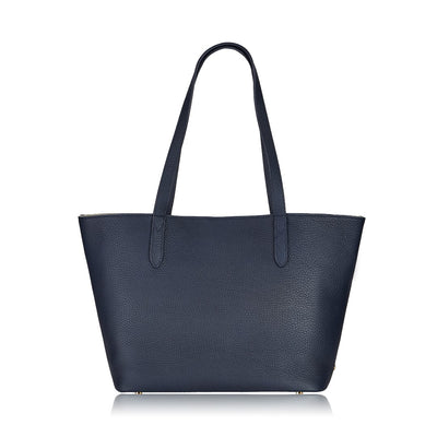 Gigi NY Pebble Leather Teddie Tote Bag