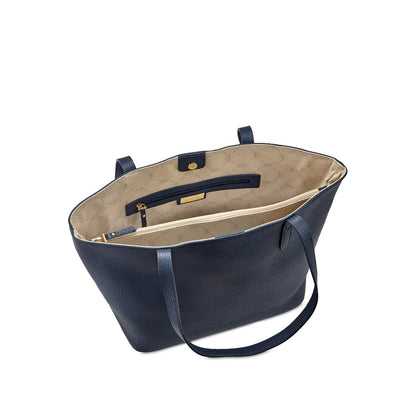 Gigi NY Pebble Leather Teddie Tote Bag