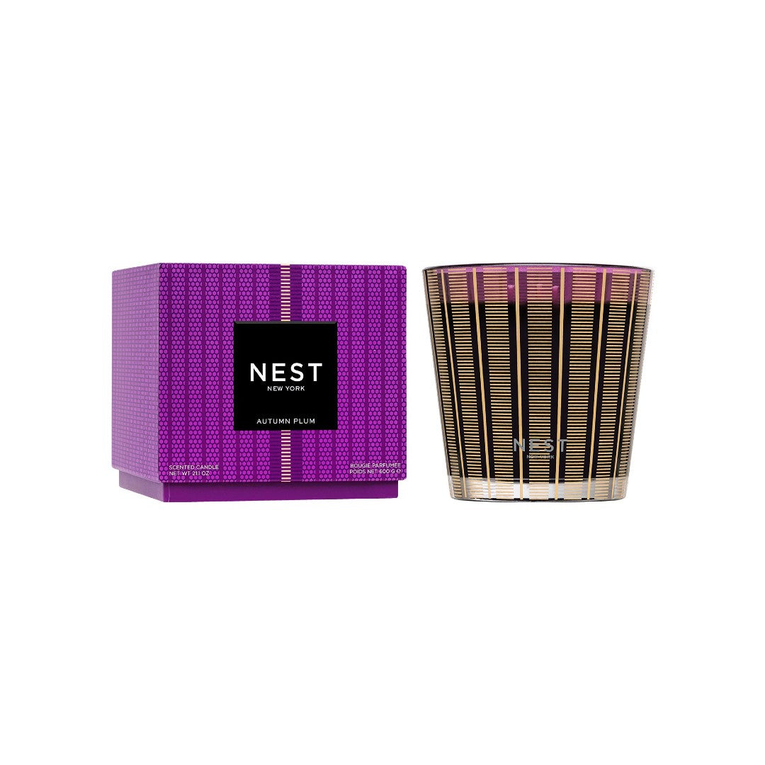 NEST Fragrances 3-Wick Candle in Autumn Plum