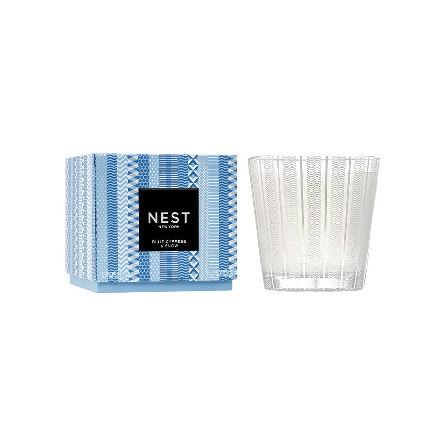 NEST Fragrances 3-Wick Candle in Blue Cypress & Snow