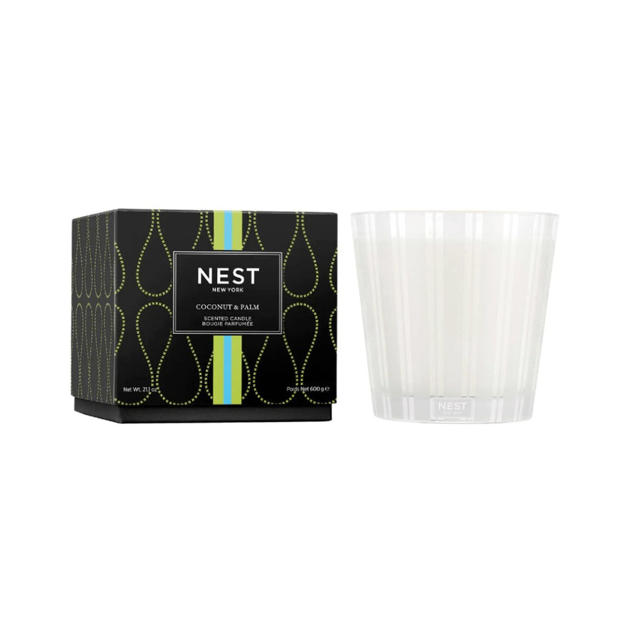 NEST Fragrances 3-Wick Candle in Coconut & Palm