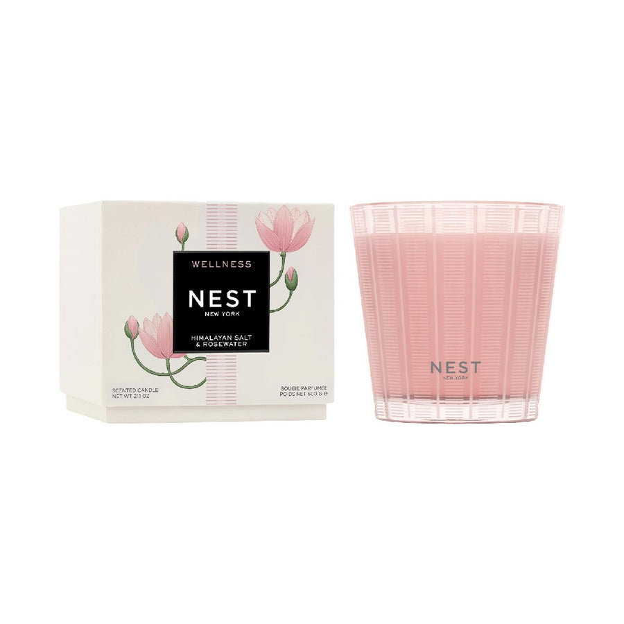 NEST Fragrances 3-Wick Candle in Himalayan Salt & Rosewater