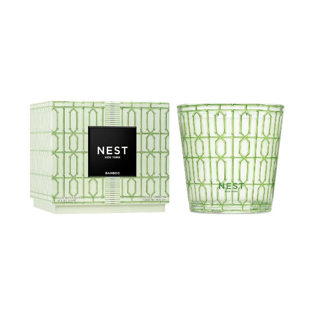 NEST Fragrances Decorative 3-Wick Candle in Bamboo