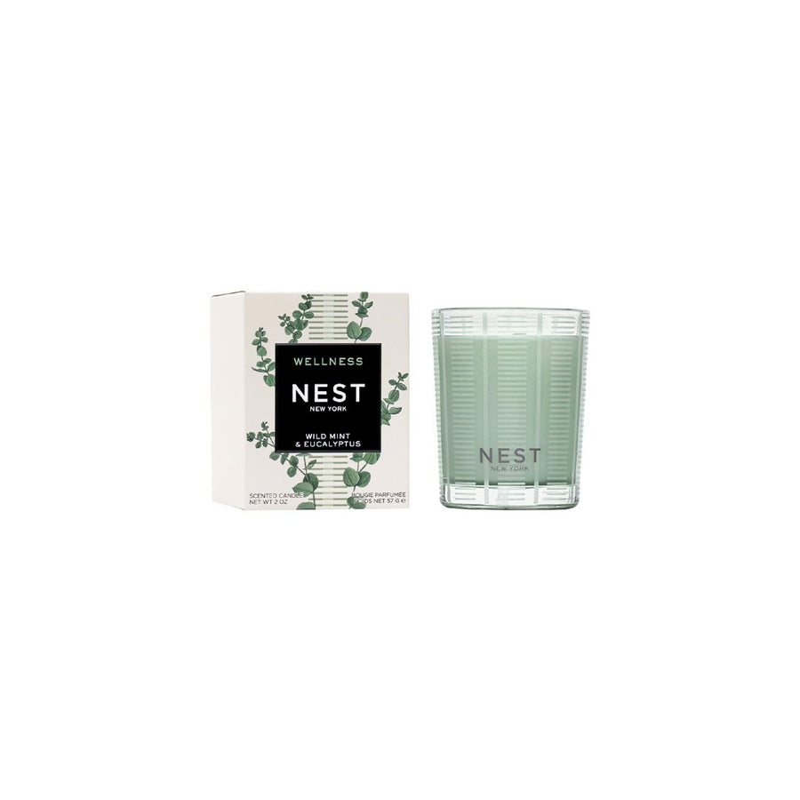 Nest Fragrances Votive Candle in Wild Mint & Eucalyptus