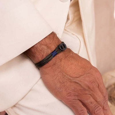 Pig & Hen Don Dino Army | Black Men's Bracelet