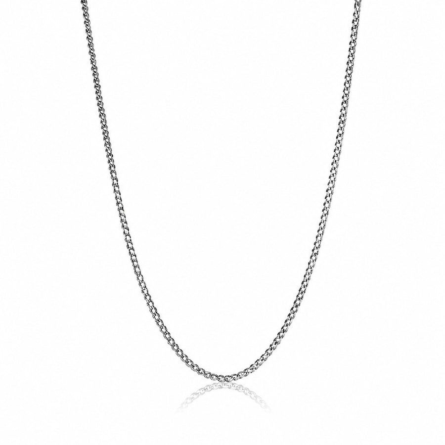 Pig & Hen Stainless Steel Curb Chain Necklace