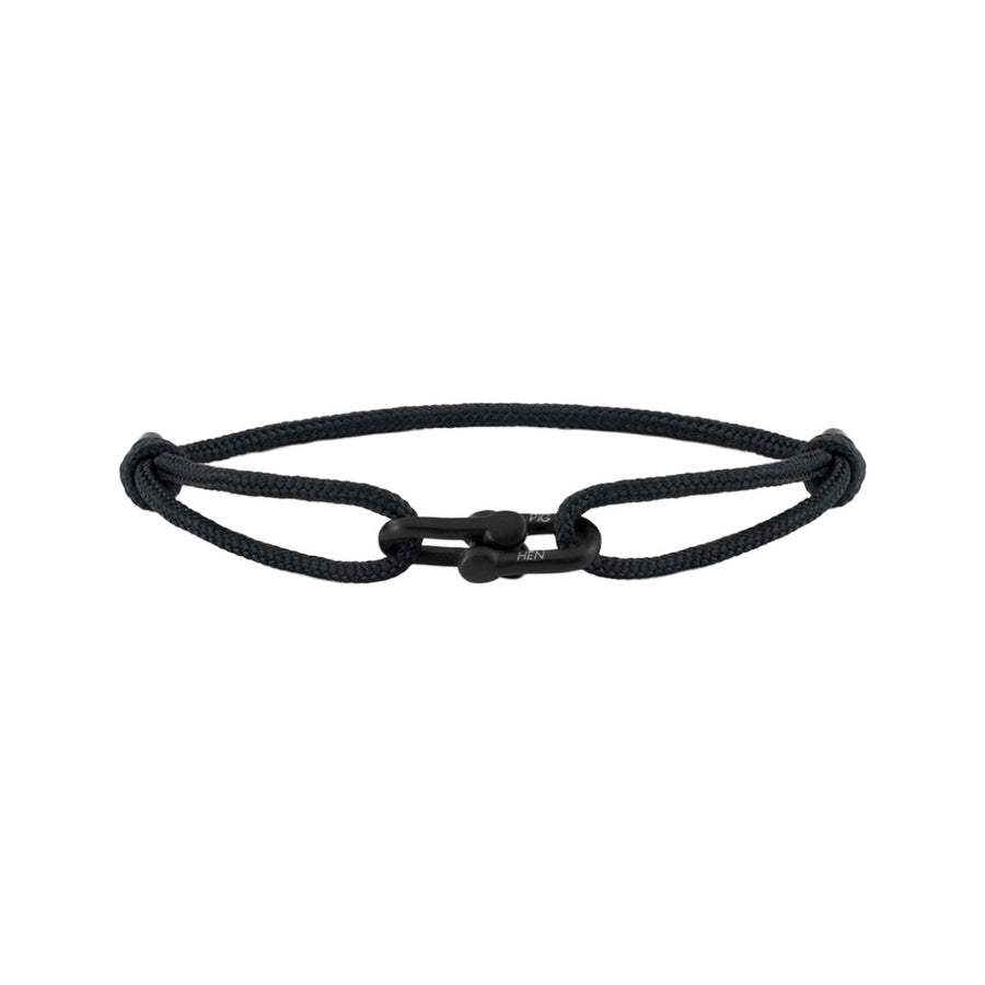 Pig & Hen Daunting Dean Black | Black Men's Bracelet