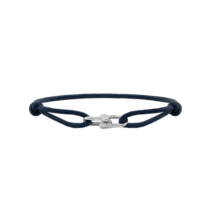 Pig & Hen Daunting Dean Navy | Silver Men's Bracelet