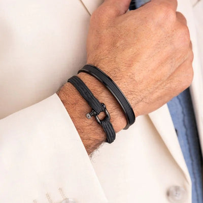 Pig & Hen Vicious Vik Black | Black Men's Bracelet