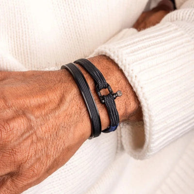 Pig & Hen Vicious Vik Black | Black Men's Bracelet