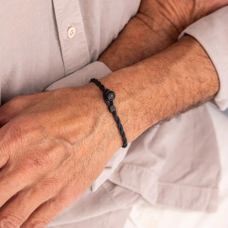 Pig & Hen Easy Ed Black | Black Men's Bracelet