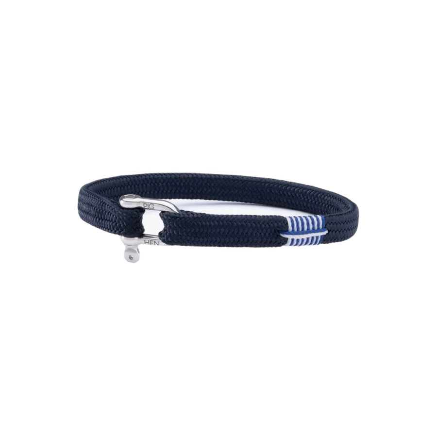 Pig & Hen Vicious Vik Navy | Silver Men's Bracelet