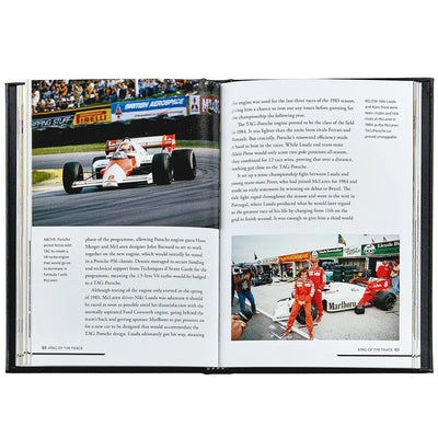 The Story of Porsche Leather Bound Keepsake Book