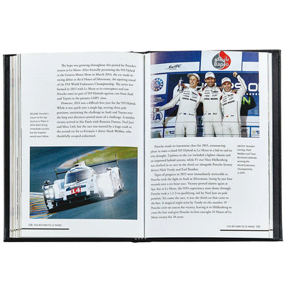 The Story of Porsche Leather Bound Keepsake Book