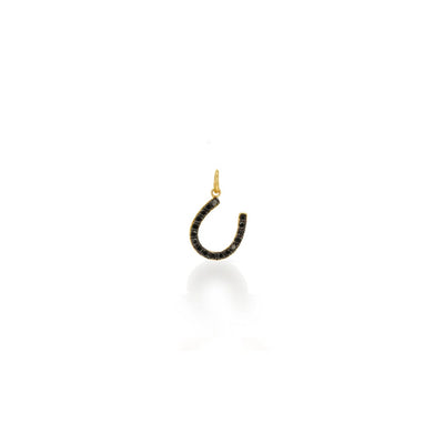 Rachel Reid Diamond Horseshoe Charm