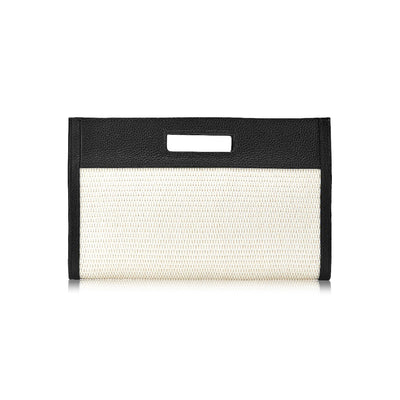 Gigi NY Remy Clutch in Natural Raffia