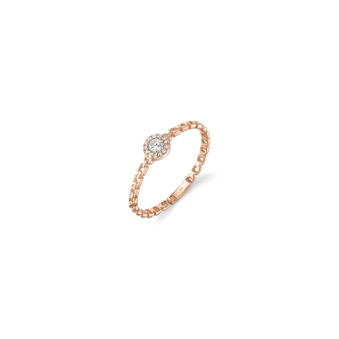 Shy Creation Link Diamond Ring