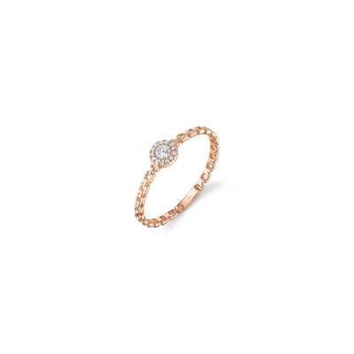 Shy Creation Link Diamond Ring
