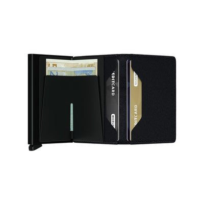 Secrid Slim Wallet Crisple Black