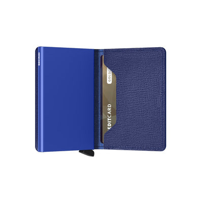 Secrid Slim Wallet Crisple Cobalt