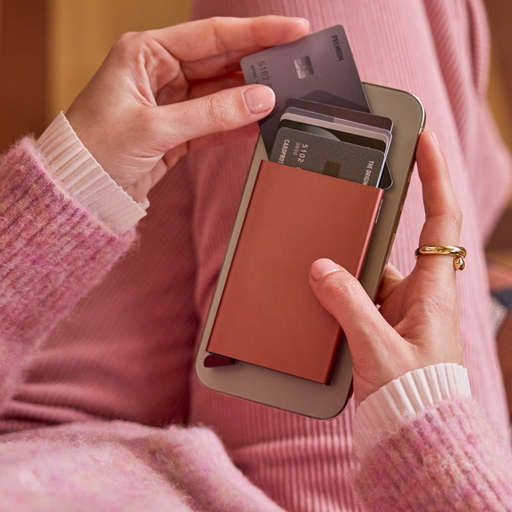 Secrid Card Protector for MagSafe Rose