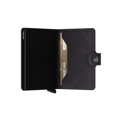 Secrid Mini Wallet Vintage Black