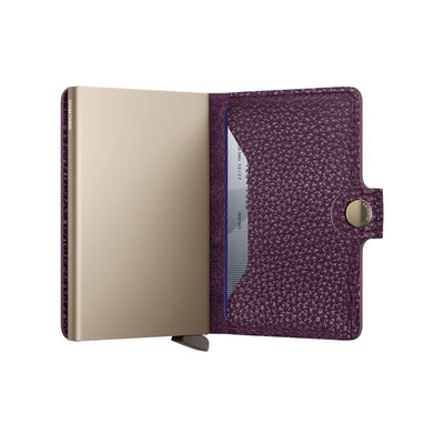 Secrid Mini Wallet Pebble Grape