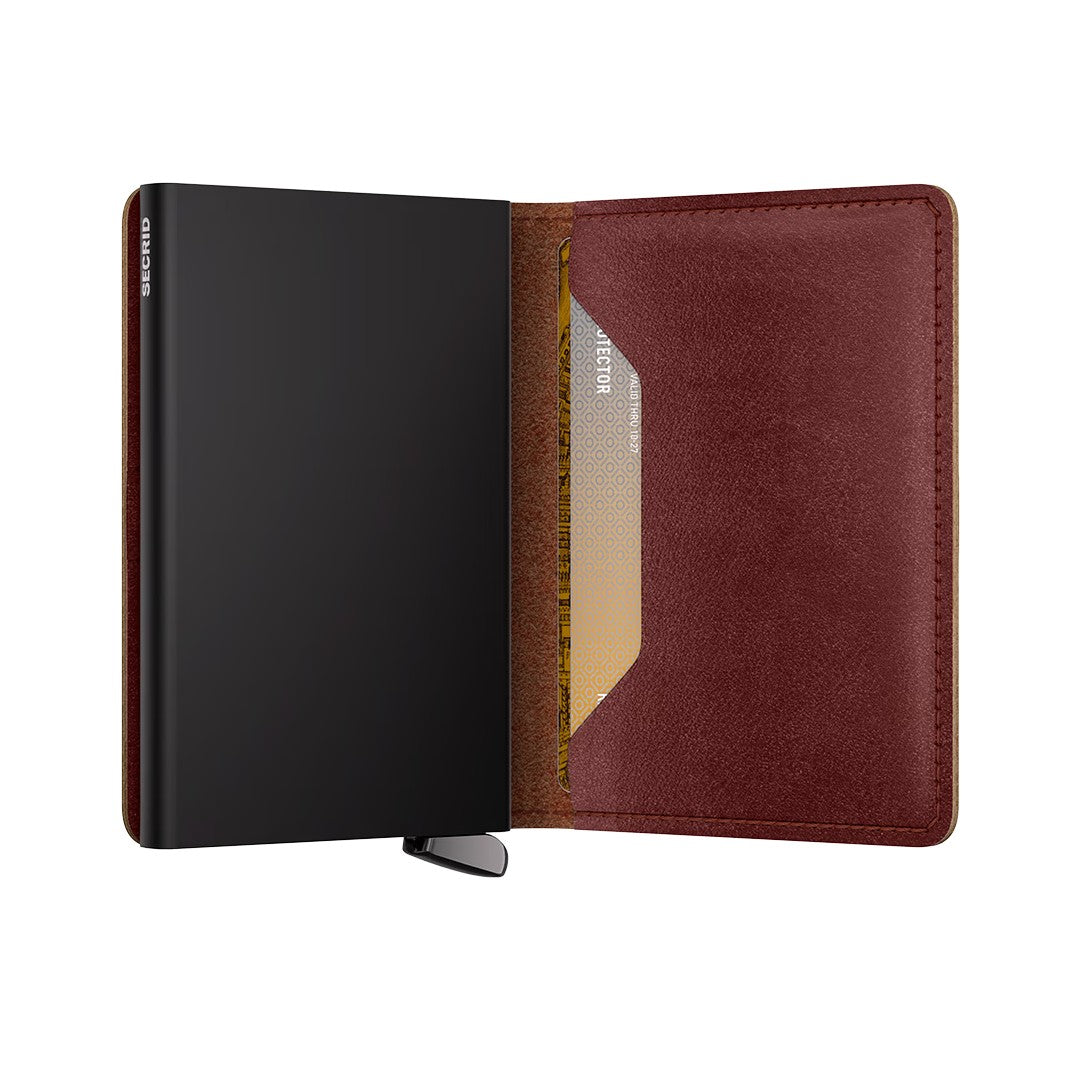 Secrid Premium Slim Wallet Basco Brown +