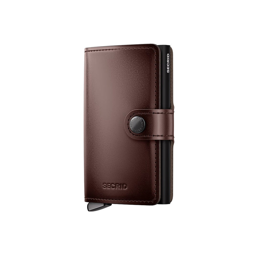 Secrid Premium Mini Wallet Dusk Dark Brown +