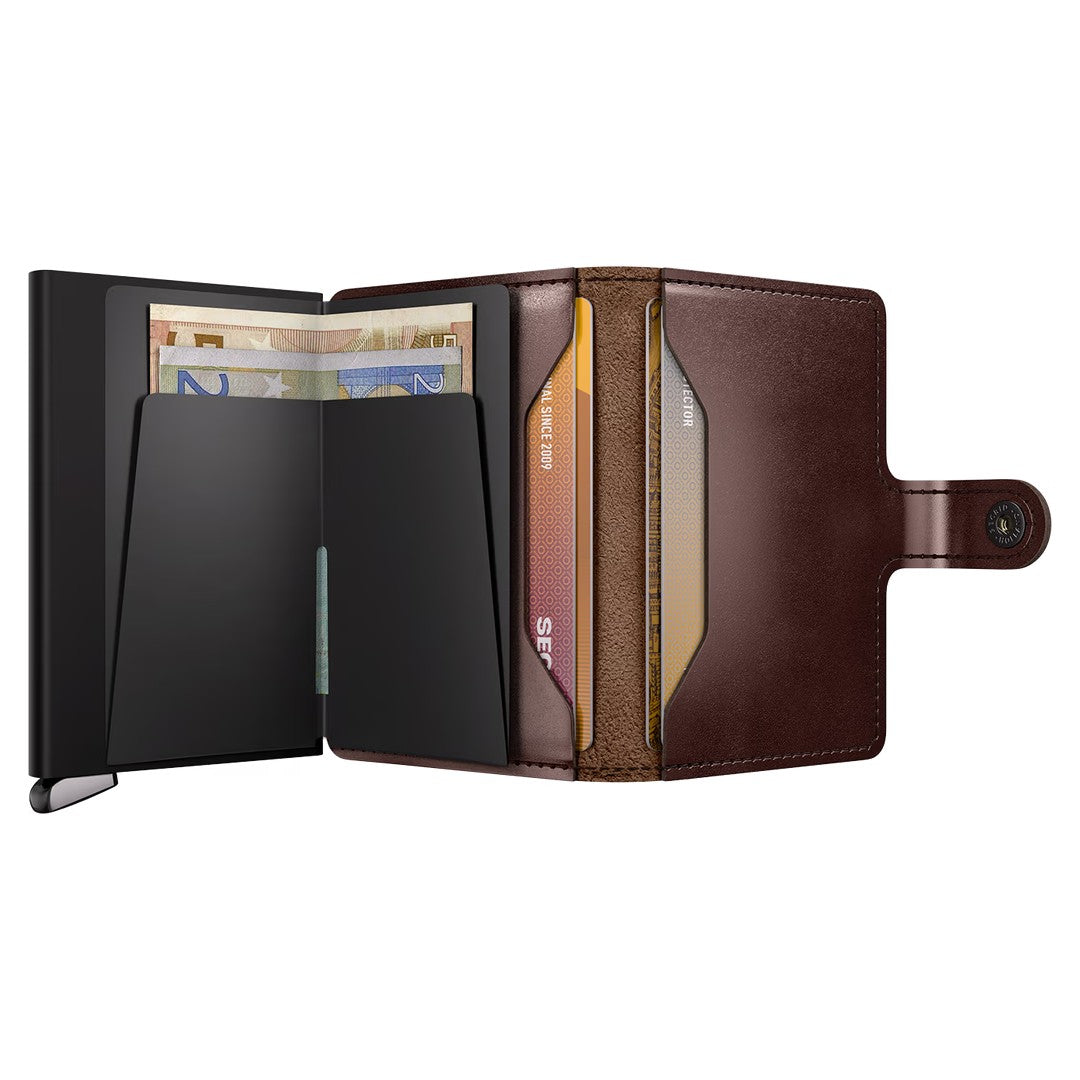 Secrid Premium Mini Wallet Dusk Dark Brown +