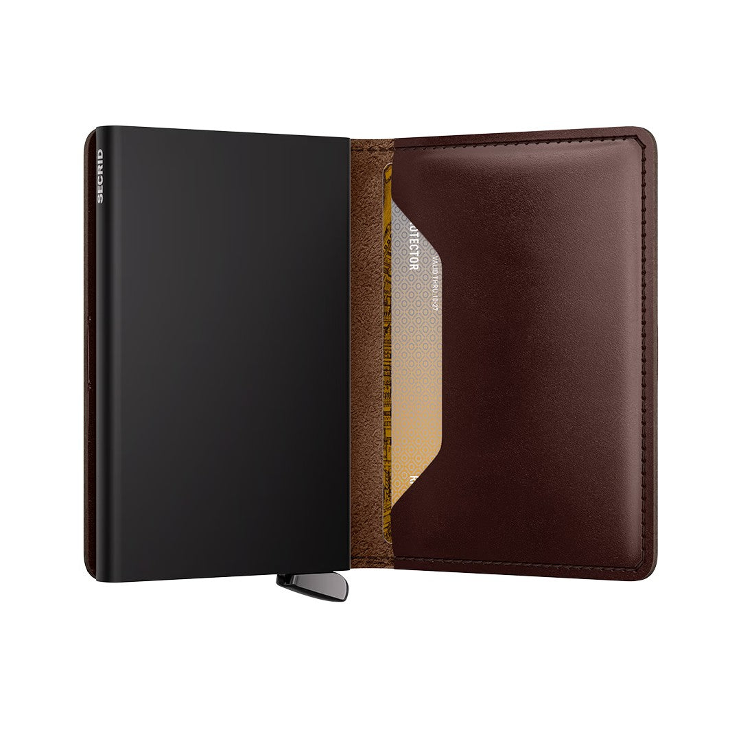 Secrid Premium Slim Wallet Dusk Dark Brown +