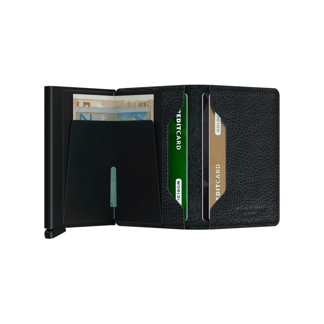 Secrid Slim Wallet Veg Black-Black
