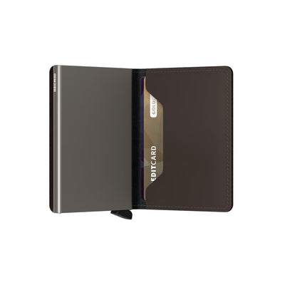 Secrid Slim Wallet Matte Truffle